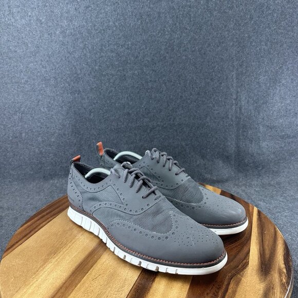 Cole Haan Men's ZERØGRAND Remastered Wingtip Oxfords Style C30297 Size 11 - Picture 2 of 12
